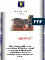 Presentation Solar Car