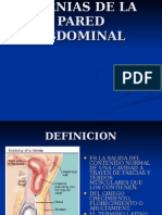 Hernias de La Pared ABDOMINAL