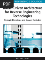 Model Driven Architecture For Reverse Engineering Technologies Strategic Directions and System Evolution