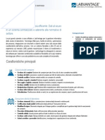 Datasheet - Caratteristiche e Vantaggi