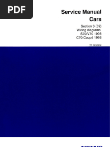 Volvo c70 s70 v70