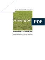 Proceedings of The Conference: Common Ground