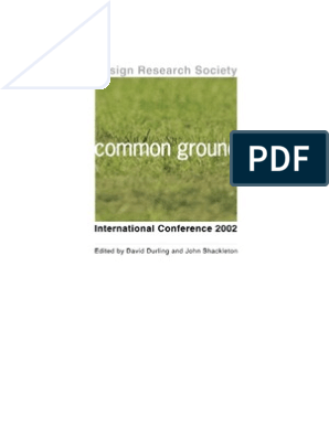 Proceedings of The Conference: Common Ground | PDF