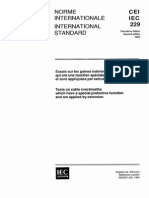 Iec229_tests on Power Cables