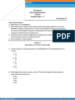 GOA-Mathematics Sample Paper-1-Class 10 Question Paper (SA-II)