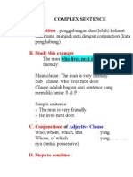 COMPLEX SENTENCE GUIDE