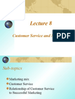 Lecture Eight Customer Service and Marketing3