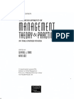 Managment theory and practice