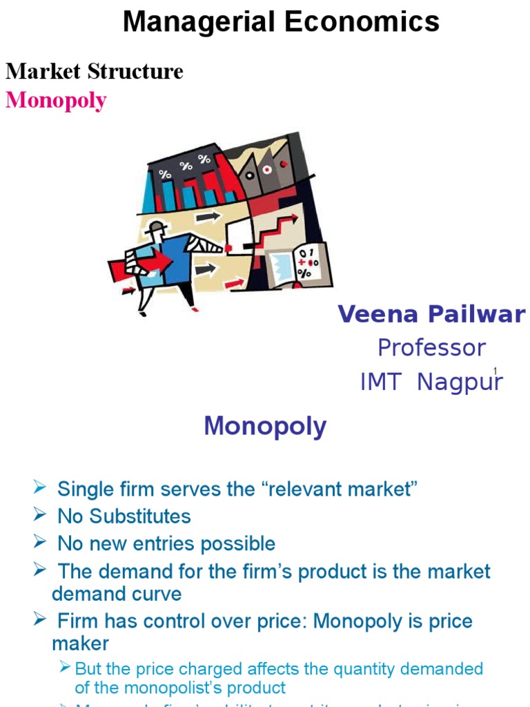 Monopoly Market Structure PDF Monopoly Market Power
