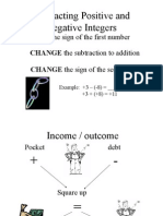 Memory Cards Pos Neg Integers