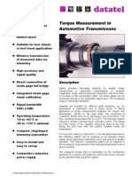 Torque Measurement in Automotive Transmissions 1