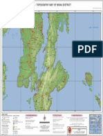 Petatopografi Kabupaten Muna/ Topographymapof Munadistrict