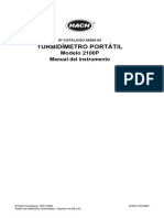 2100P-Spanish-Turbidimeter Portatil, Manual Del Instrumento