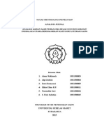 Analisis Jurnal Deskriptif