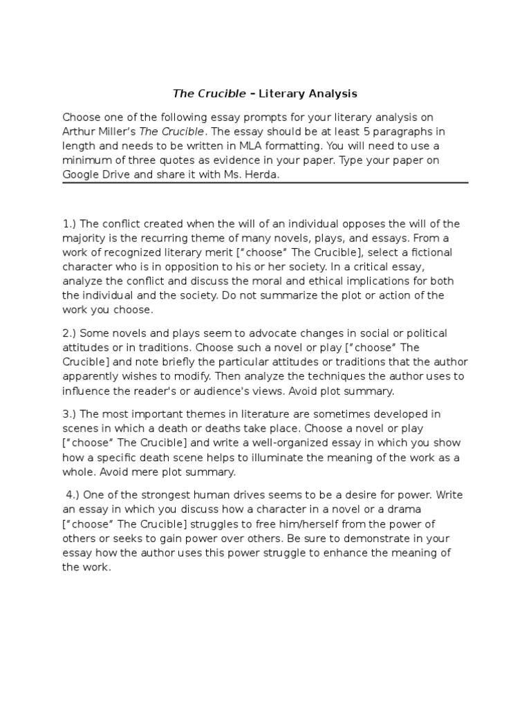 Repression in the crucible picture