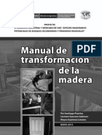 Technical Report - Manual de Transformacion de La Madera