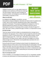Download IQ Test Questions with Answers - IQ Testpdf by kshk ry SN287910638 doc pdf