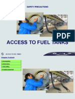 Access To Fuel Tanks: Safety Precautions