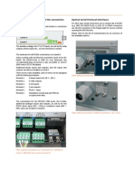 General Information About The Connection Technology Optical Serial Protocol Interfaces