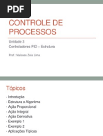 Controle de Processos Unidade3-Estrutura