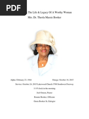 Albertina walker funeral program pdf free