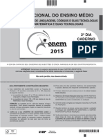 ENEM 2015 - Caderno Cinza - Domingo 