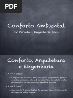 Conforto Ambiental Aula 1 PDF