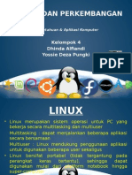 Sejarah Dan Perkembangan Linux