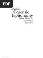 (Haglung & Sorg) Advances in Forensic Taphonomy PDF