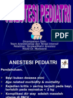 Anestesi Pediatri