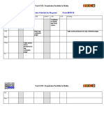 Production Schedule For Magazine Dates:08/03/10: Unit G321: Foundation Portfolio in Media