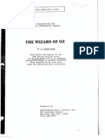 Wizard of Oz, The (RSC) Script