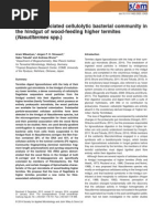 Download The Fibre-Associated Cellulolytic Bacterial Community in the Hindgut of Wood-feeding Higher Termites INasutit by Anonymous RPOduEn7 SN287928839 doc pdf