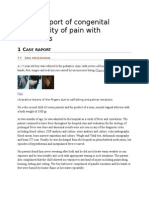 A Case Raport of Congenital Insensitivity of Pain With Anhidrosis by ncbi