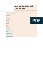 Precios Internacionales Del Petróleo