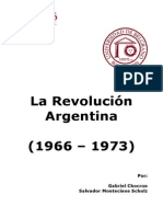 La Revolución Argentina y El Sindicalismo