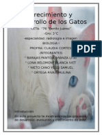 Crecimiento y Desarrollo de Los Gatos