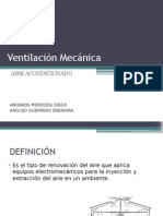 Ventilación Mecánica