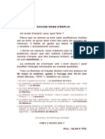 (Ebook Livre FR) - Claude GUILLON & Yves Le BONNIEC - 1982 - Suicide Mode D'emploi (3eme - Dition) (Editions Alain Moreau)