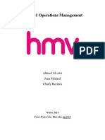 HMV Operations Analysis