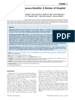 Staphylococcus Aureus: Keratitis: A Review of Hospital Cases