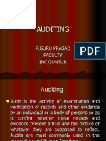 Auditing Management Control