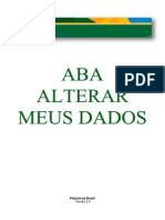 Aba Alterar Meus Dados