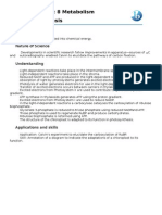 topic 8 3 metabolism cell respiration and photosynthesis- checklist