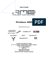 RME Fiereface 400