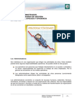 El Rol Del Administrador. Metas e Indicadores de Gestión