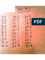 Claves BC09