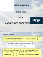 4. Magnitudes Proporcionales