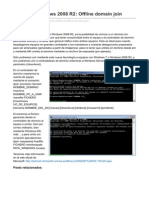 Windows 2008 R2 Offline Domain Join