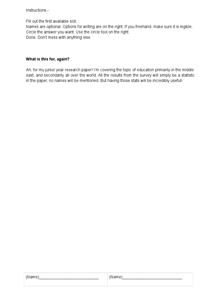 Online Survey Takers - Survey 02 | PDF